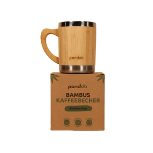 pandoo Kaffeebecher Bambus Kaffeebecher