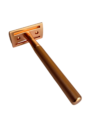 pandoo Rasierhobel Rasierhobel aus Metall | inkl. 10 Klingen und E-Book | 2 Farben