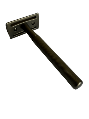 pandoo Rasierhobel Rasierhobel aus Metall | inkl. 10 Klingen und E-Book | 2 Farben