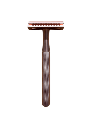 pandoo Rasierhobel Rasierhobel aus Metall | inkl. 10 Klingen und E-Book | 2 Farben