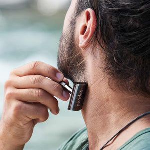 pandoo Rasierhobel Rasierhobel aus Metall | inkl. 10 Klingen und E-Book | 2 Farben