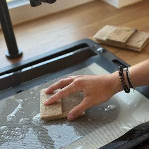 pandoo Scheuerpad Scheuerpad aus Sisalfasern 3er-Set