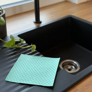 pandoo Schwammtuvh Nachhaltige Schwammtücher 3er-Set – waschbar, saugstark & plastikfrei