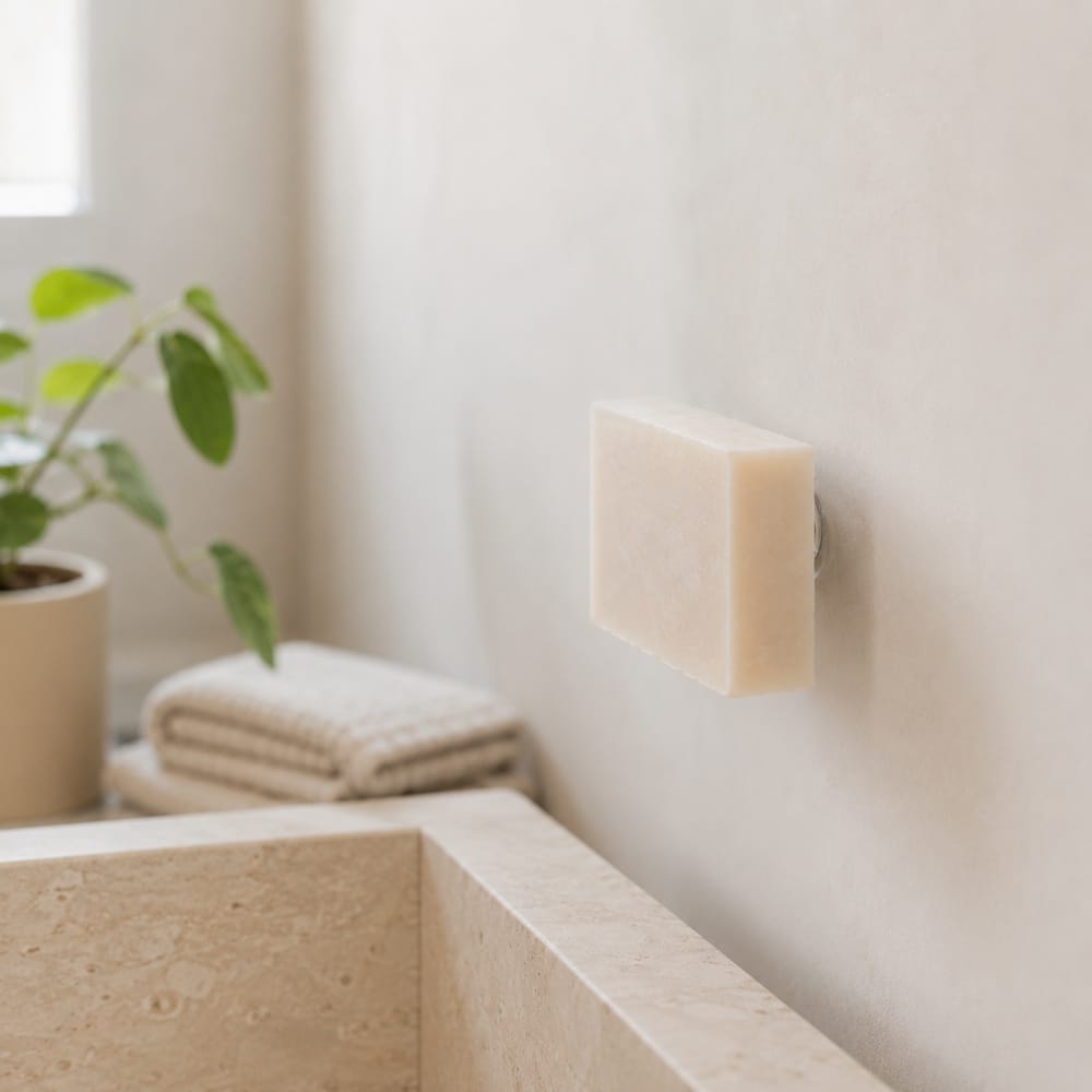 Seifenhalter Magnet mit Saugnapf