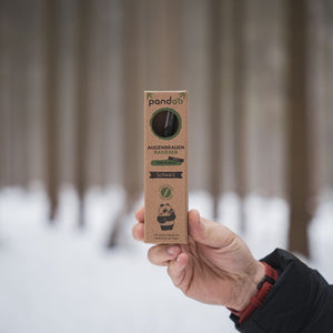 pandoo Augenbrauen-Rasierer Augenbrauen-Rasierer aus Metall | inkl. 4 Klingen | 2 Farben