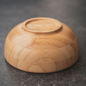 pandoo Bambus Schüsseln Robuste Bambus Schüsseln | 3 praktische Größen