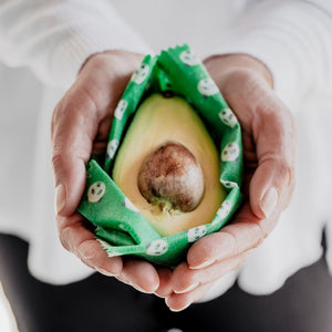 pandoo Bienenwachstuch Bienenwachstücher Starter Set (3 Größen) - Ersetzt Plastikfolie