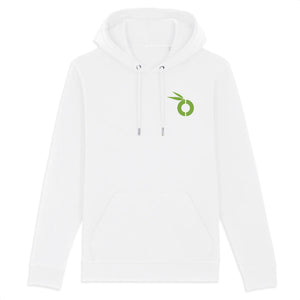 pandoo Hoodie - CRUISER - Stanley - DTG XS / Weiß Bio-Baumwolle Hoodie pandoo | Unisex | 4 Farben