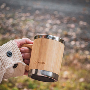 pandoo Kaffeebecher Bambus Kaffeebecher