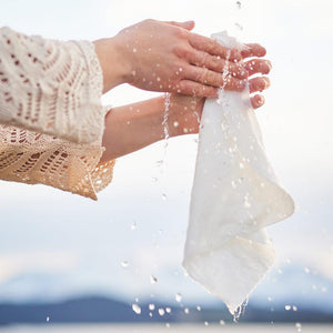 pandoo Küchenrolle Waschbare Bambustücher - Die wiederverwendbare Küchenrolle