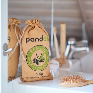pandoo Lufterfrischer Natürliche Lufterfrischer mit Bambus Aktivkohle | 75g, 200g oder 500g