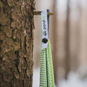 pandoo Reisehandtuch Reisehandtuch mit Bambus Aktivkohlefasern