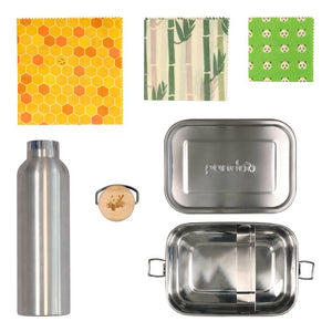 pandoo Set Set für unterwegs | nachhaltige Alternativen für unterwegs