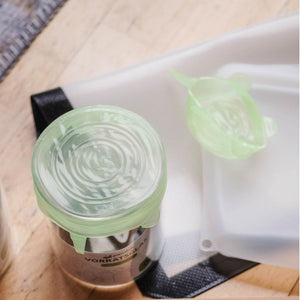 pandoo Silikondeckel Wiederverwendbare Silikondeckel | 6er Set