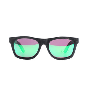 pandoo Sonnenbrille Bambus Sonnenbrille Unisex | polarisiert | UV400 | Blau | Türkis | Orange