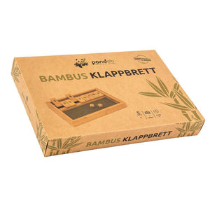 pandoo Spiel Klappbrett aus Bambus