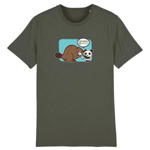 pandoo Stanley/Stella Rocker - DTG T-Shirt Stop Plastik aus Bio-Baumwolle | Unisex | Bieber