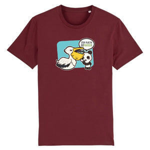 pandoo Stanley/Stella Rocker - DTG T-Shirt Stop Plastik aus Bio-Baumwolle | Unisex | Pelikan