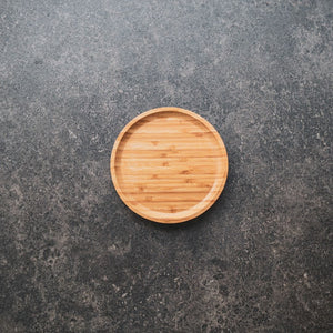 pandoo Teller Wiederverwendbare Bambusteller | 3 Größen