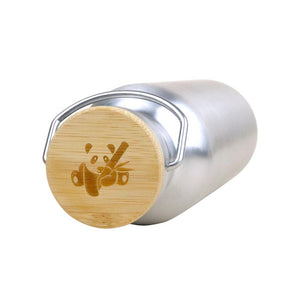 pandoo Trinkflasche Wiederverwendbare Edelstahl Trinkflasche | mit oder ohne Isolierung