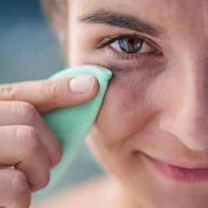 pandoo Wattepads 18 wiederverwendbare Abschminkpads | inkl Aufbewahrungsbox aus Bambus | 100% Bio Baumwolle