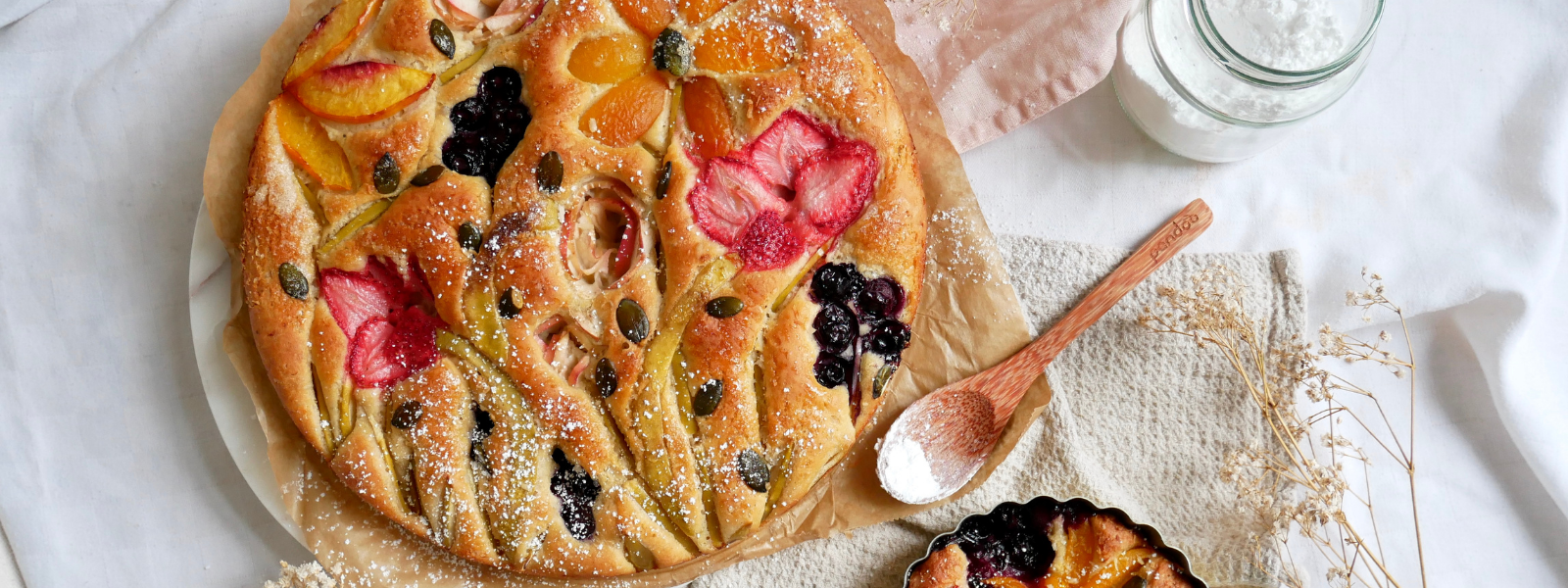 Süße Garden Focaccia – Der Foodtrend neu interpretiert