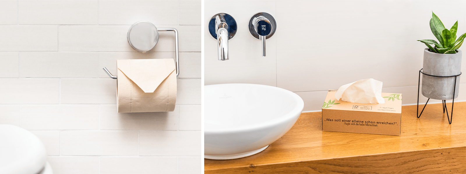NEU BEI PANDOO: Taschentücher und Toilettenpapier aus Bambus