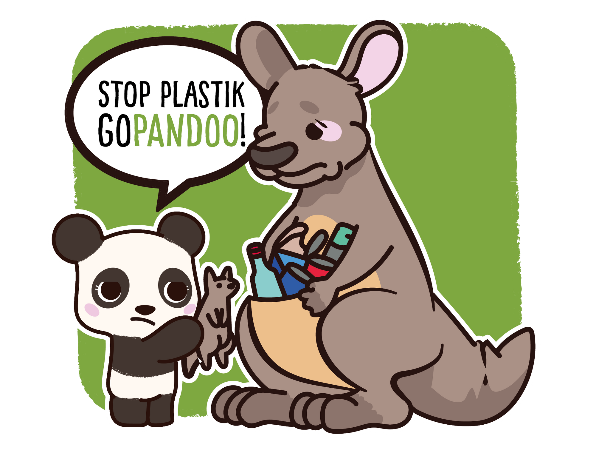 Stop Plastik! Känguru