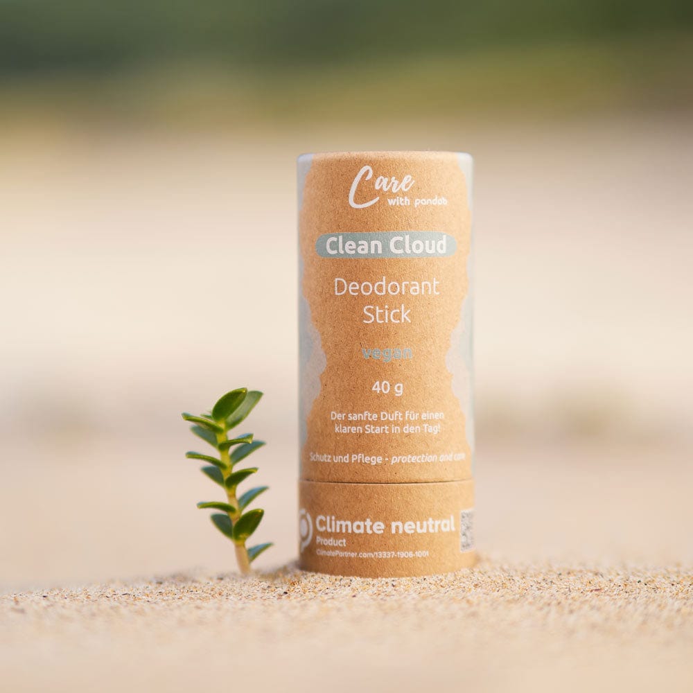 Deo Stick Clean Cloud | Veganes & Plastikfreies Deo | Deo-Stift, Roller