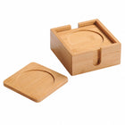 Untersetzer 6er Pack aus Bambus