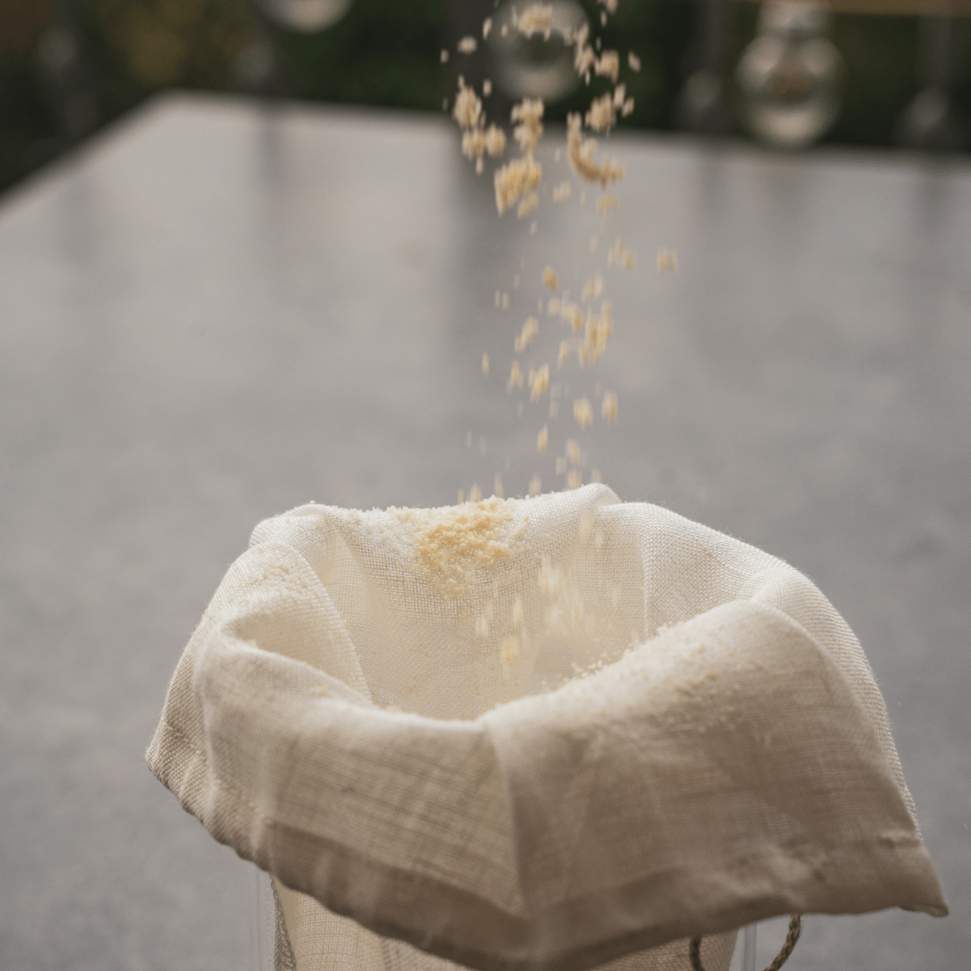 pandoo Nussmilchbeutel Getreide- und Nussmilchbeutel | 100% Leinen