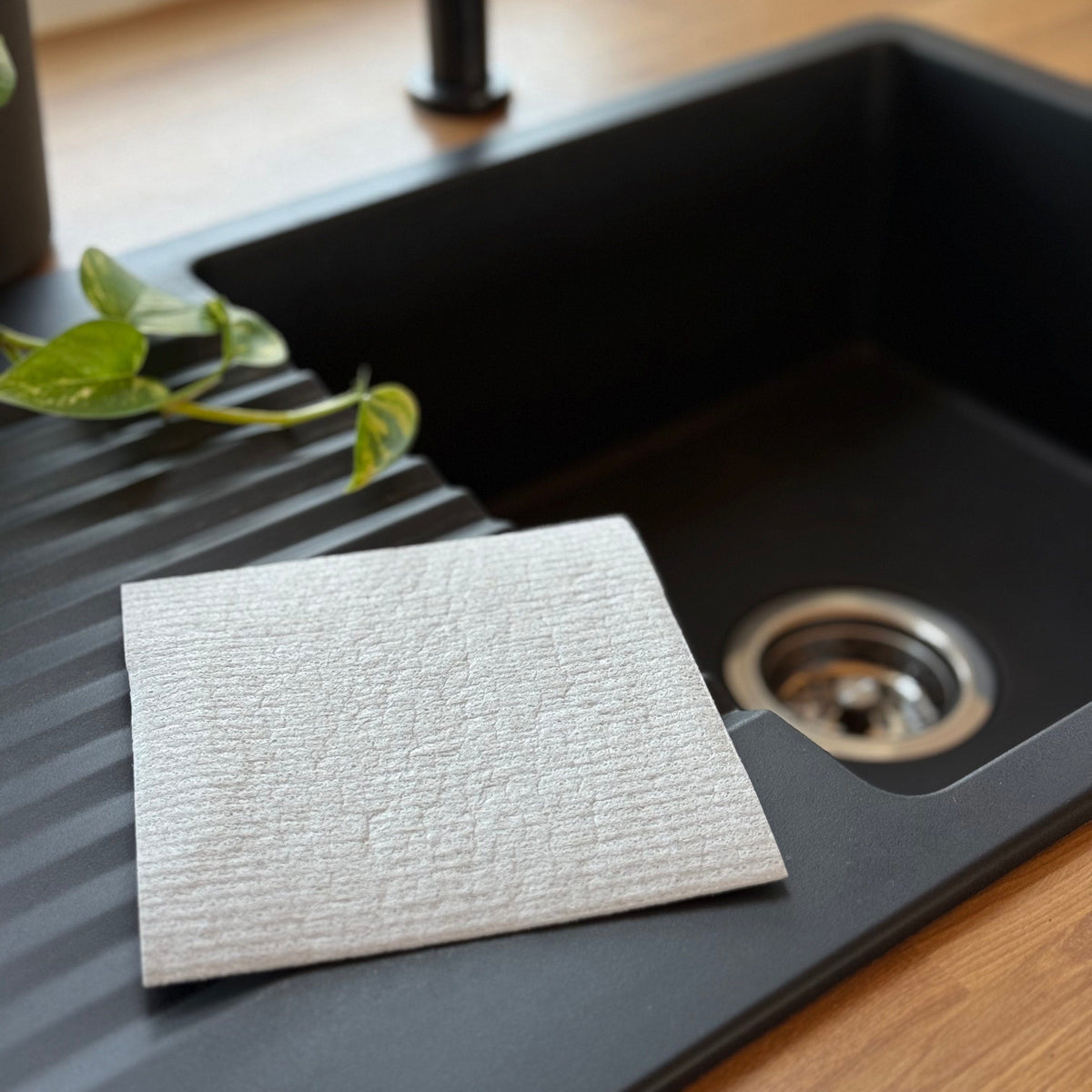 pandoo Schwammtuvh Nachhaltige Schwammtücher 3er-Set – waschbar, saugstark & plastikfrei