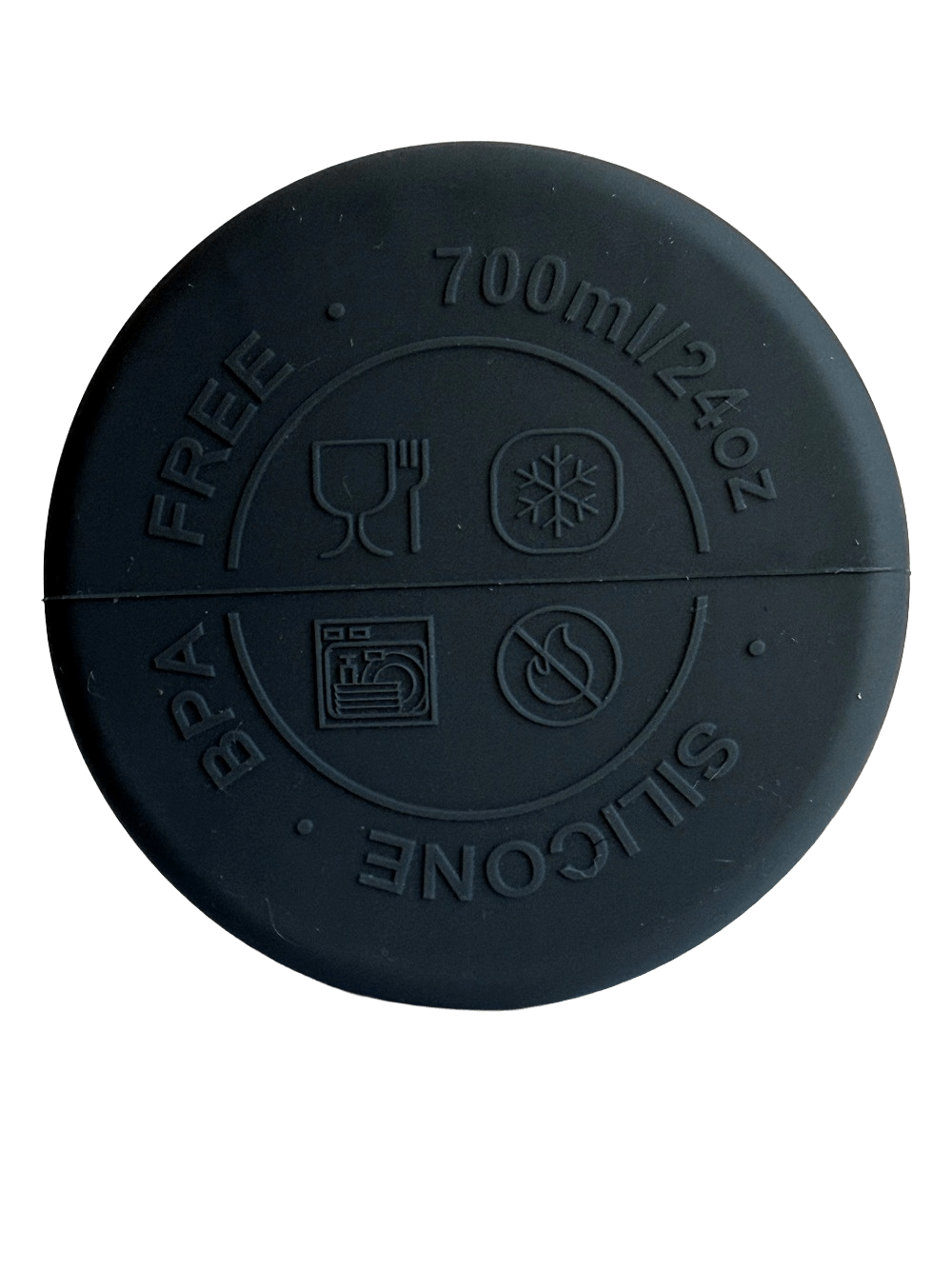 pandoo Trinkflasche Faltbare Silikon-Trinkflasche 700ml – BPA-frei & auslaufsicher