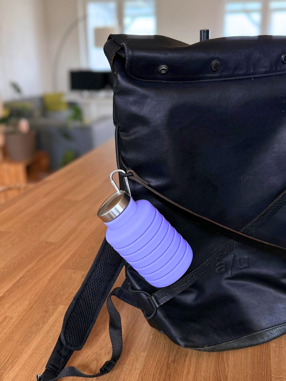 pandoo Trinkflasche Faltbare Silikon-Trinkflasche 700ml – BPA-frei & auslaufsicher