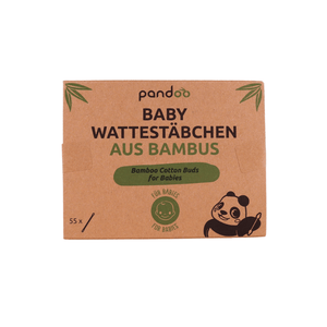pandoo Wattestäbchen 1er-Packung Wattestäbchen für Kinder und Babys mit Sicherheitskopf