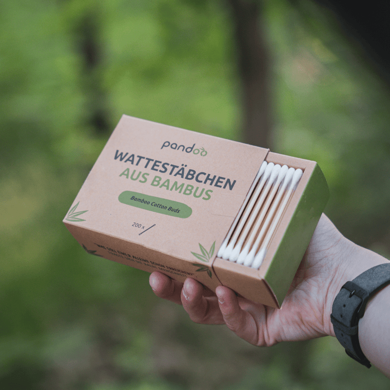 Bambus Wattestäbchen – plastikfrei & stabil