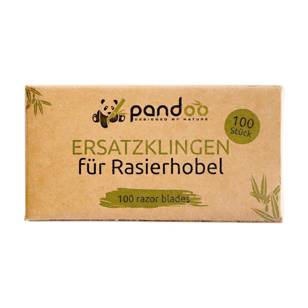 pandoo Rasierklingen Rasierklingen aus Edelstahl | 100er oder 10er Pack