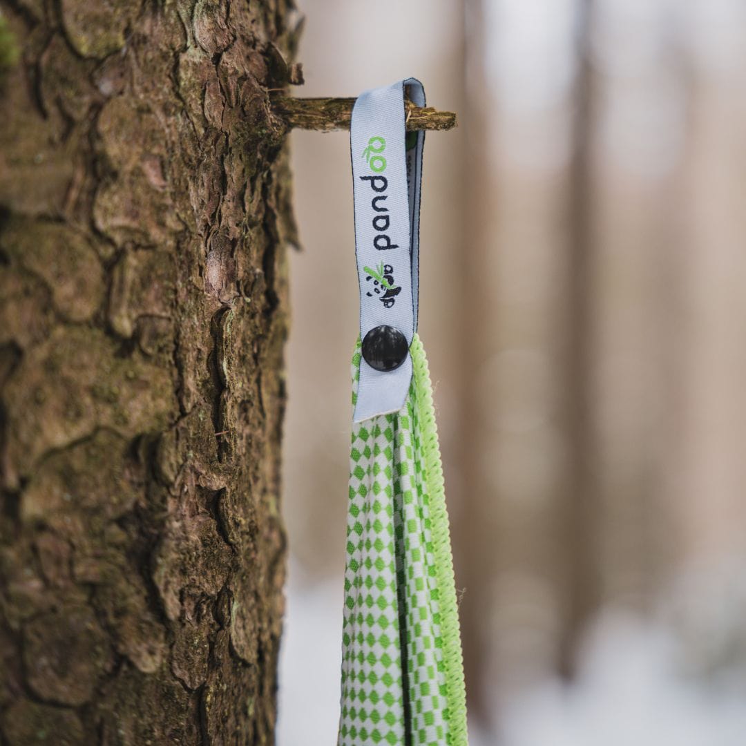 pandoo Reisehandtuch Reisehandtuch mit Bambus Aktivkohlefasern