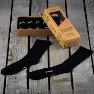pandoo Socken Bambus Business Socken - 6er Pack