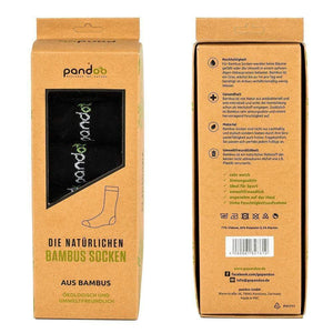pandoo Socken Bambus Business Socken - 6er Pack