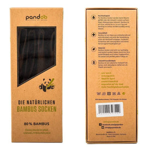 pandoo Socken Bambus Sneaker Socken - 6er Pack