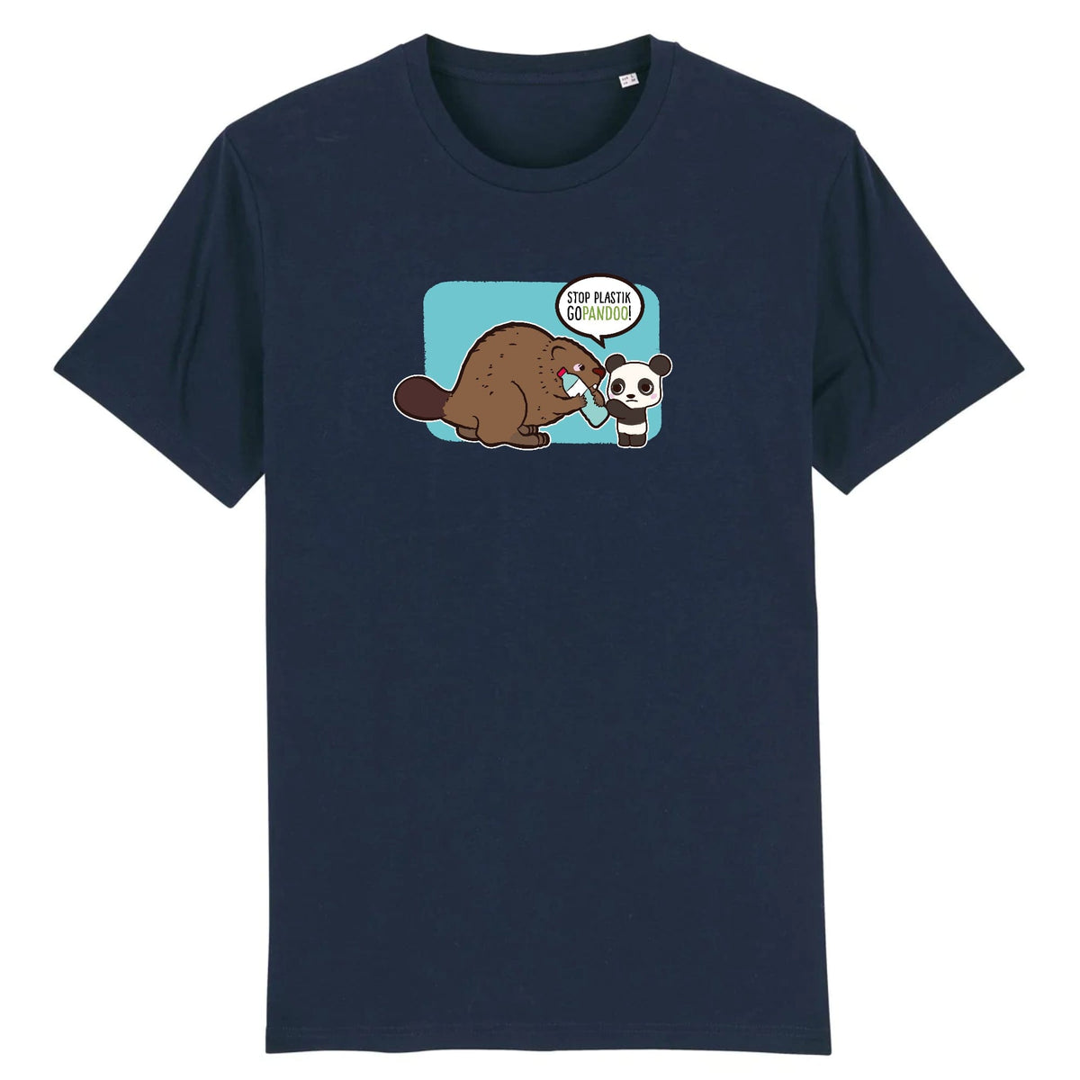 pandoo Stanley/Stella Rocker - DTG T-Shirt Stop Plastik aus Bio-Baumwolle | Unisex | Bieber