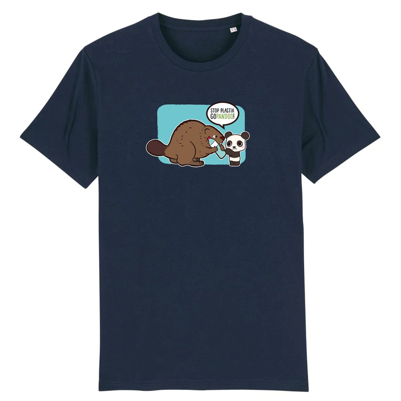 pandoo Stanley/Stella Rocker - DTG T-Shirt Stop Plastik aus Bio-Baumwolle | Unisex | Bieber