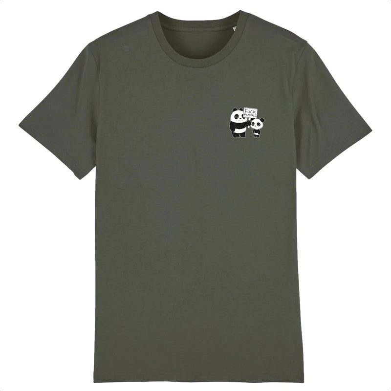pandoo Stanley/Stella Rocker - DTG XS / Khaki Bio-Baumwolle T-Shirt Fuck Plastic | Unisex | 7 Farben
