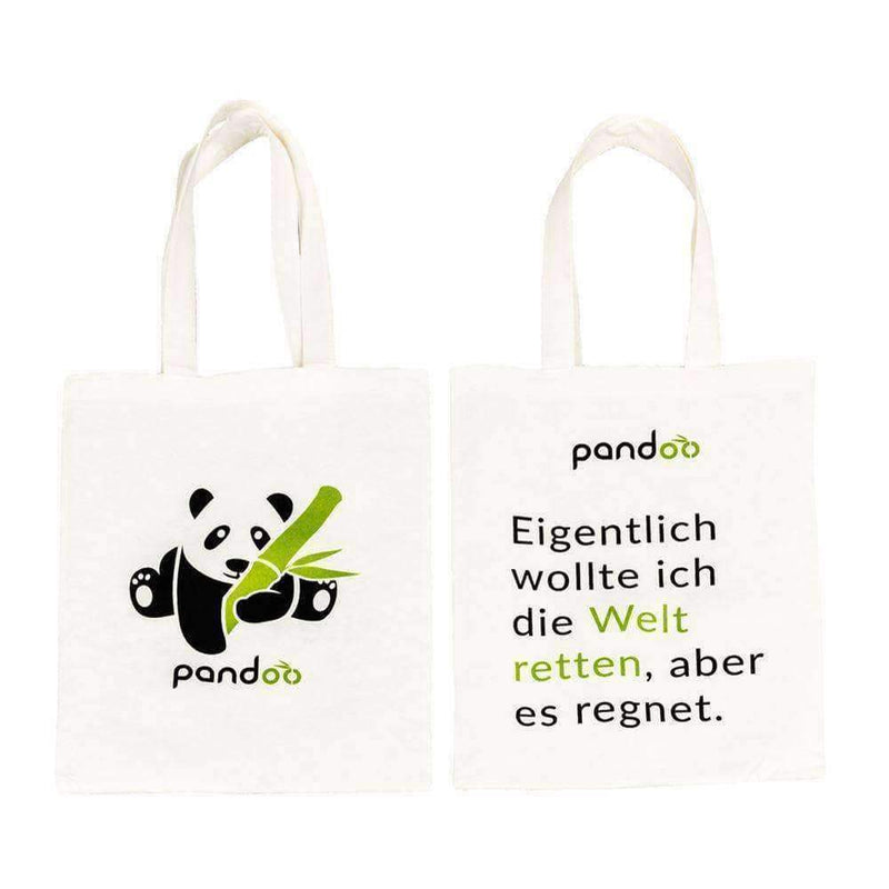 pandoo Tasche save the planet Bambustasche