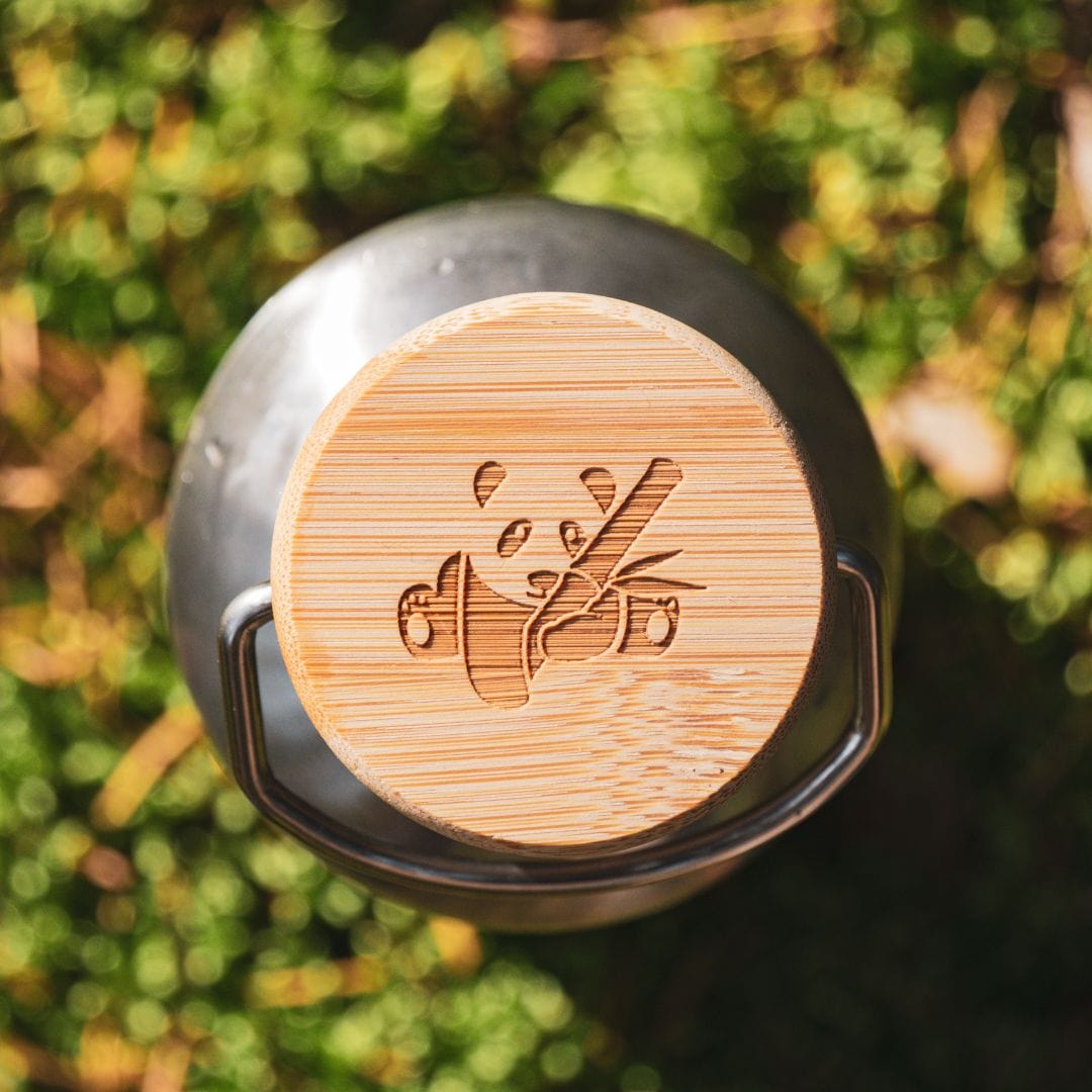 pandoo Trinkflasche Wiederverwendbare Edelstahl Trinkflasche | mit oder ohne Isolierung