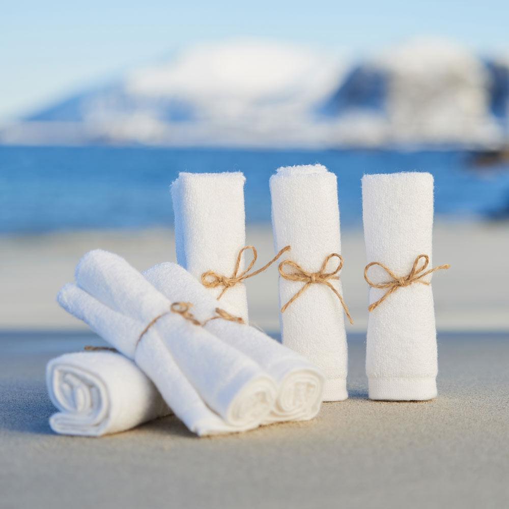 pandoo Waschlappen Bambus Waschlappen