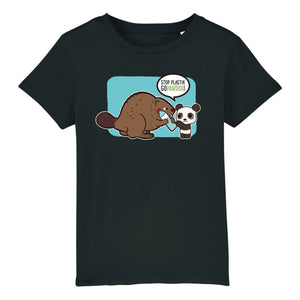 T-Pop T-shirt Enfant BIO - Mini Creator - DTG 3-4 years / Black Kinder T-Shirt | Shirt aus Bio-Baumwolle | Unisex | Bieber