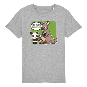 T-Pop T-shirt Enfant BIO - Mini Creator - DTG 3-4 years / Grey Kinder T-Shirt | Shirt aus Bio-Baumwolle | Unisex | Känguru